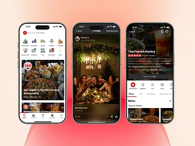 Yelpify graphic design ui