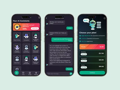 Quickl graphic design ui