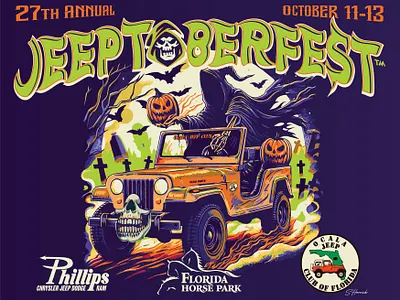 27th Annual Jeeptoberfest — Event Branding & Visual Campaign 4lowphoto jeep jeepevent jeepflyer jeeptober jeeptoberfest