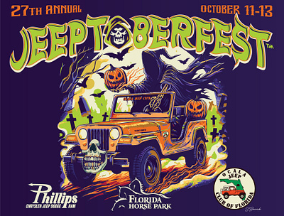 27th Annual Jeeptoberfest — Event Branding & Visual Campaign 4lowphoto jeep jeepevent jeepflyer jeeptober jeeptoberfest