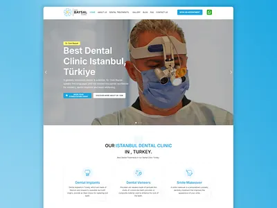 Dr Cem Baysal Website ui