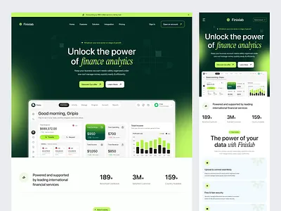 Finixlab - Saas Website Design clean finance finance website finance website design fintech fintech website fintech website design landing page design oripio saas saas dashboard saas landing saas landing page saas landing page design saas website saas website design ui design web design website design