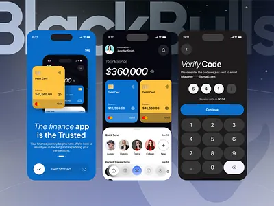 Finance mobile application ui design application banking blockchain clean ui crypto wallet cryptocurrency design digital wallet exchange finance finance app fintech minimal ui mobile app mobile ui modern ui payments ui ux wallet design