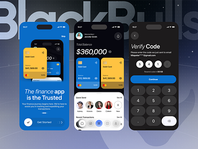 Finance mobile application ui design application banking blockchain clean ui crypto wallet cryptocurrency design digital wallet exchange finance finance app fintech minimal ui mobile app mobile ui modern ui payments ui ux wallet design