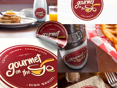 Food and Drinks branding food graphic design healthy icon logo sticker