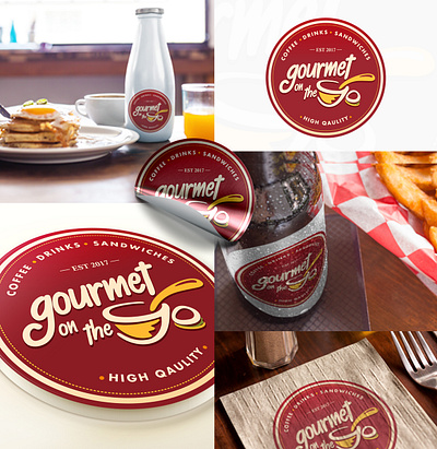 Food and Drinks branding food graphic design healthy icon logo sticker