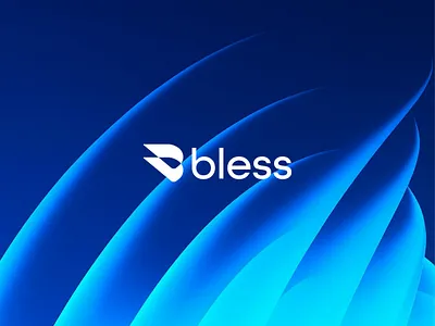 Bless - Fintech SAAS Logo Design abstract logo b logo branding fintech logo logo logo design minimalist logo overlapping logo saas logo startup logo
