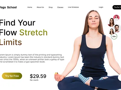 Yoga App Ui Projects logo ui