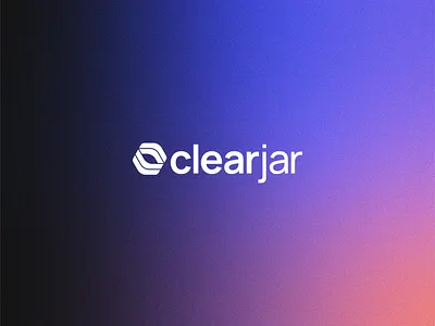 ClearJar - Fintech SAAS Logo Design abstract logo branding fintech logo logo logo design minimalist logo saas logo startup logo