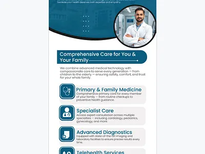 Medical Roll-Up Banner Design! banner brand branding creative design graphic design illustration medical rollup ui