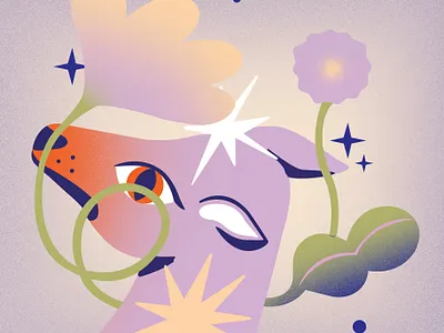 Deer deer graphic design illustration