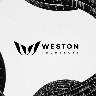 Iconic Monogram Logo for WESTON ARCHITECTS graphic design logo logo design logo prjec minimalist logo modern logo professional logo unique logo