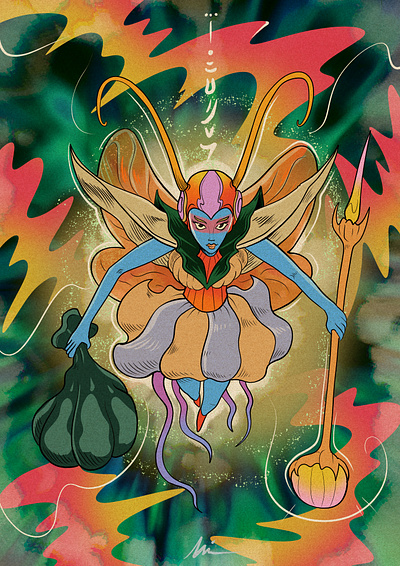 "Bio Plant Heroin" art book branding color pencil comic cover design draw dream fantasy girl illustration manga music story vintage water ink