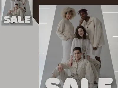 New Sale ad canva clothes clothing content creator content design design facebook ad freelancer graphic design insta post instagram feed marketing new sale sale social media social media design social media marketing social media post