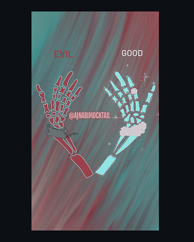 THE AFTERLIFE (good vs evil ) Spiritual artwork :) abrahamic beginner botanical design digitalartwork faith good illustration imagination islamic morality spiritual strokes vector