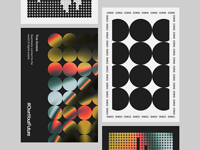 Crypto wallet poster design brand design branding gradient graphic design illustration poster poster design ui vector