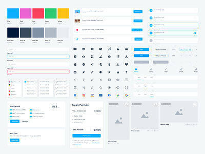 Clipser – Scalable Design System for a AI Video Platform atomic design design system product design saas ui ui components ui guidelines ui kits