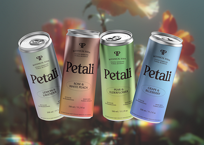 Botanical Soda Brand Identity & Packaging Design brand identity branding graphic design logo design packaging design soda can visual identity