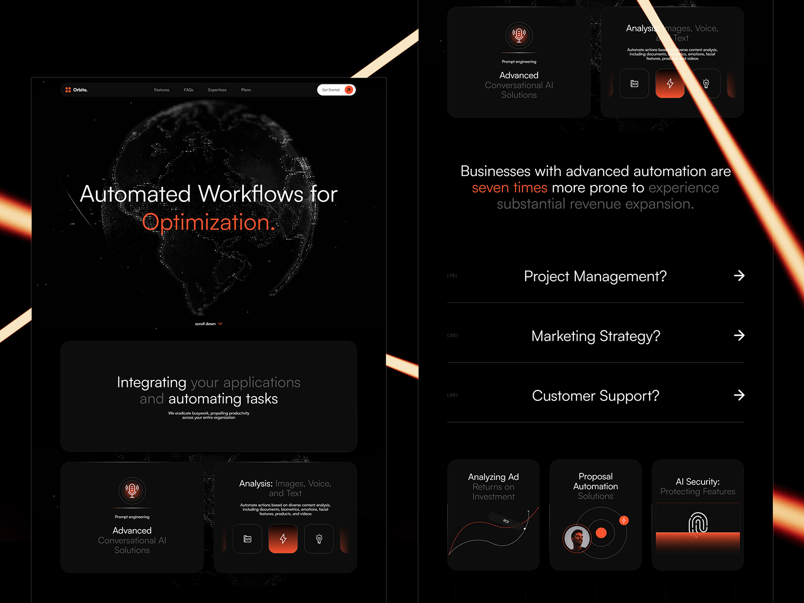 Example of Website UI Design — Figma (Design Only)