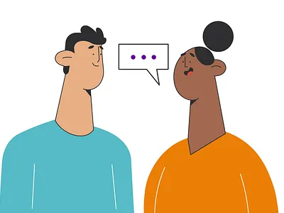 Chatting design illustration vector