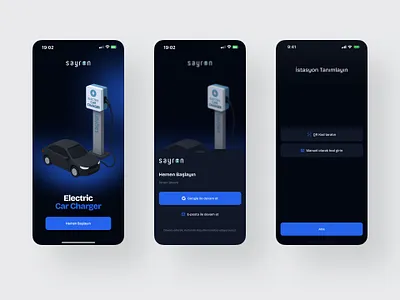 Car Charger Mobile App Onboarding design figma graphic design mobile app onboarding product design ui ux
