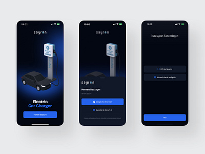 Car Charger Mobile App Onboarding design figma graphic design mobile app onboarding product design ui ux