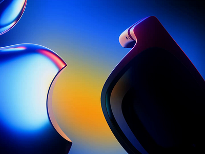 Viture and Apple partnership by Milkinside 3d animation apple brand branding c4d cgi graphic design houdini ios logo logotype motion graphics parthnership viture