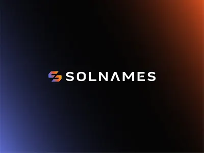 Solnames - Crypto Logo Design abstract logo branding crypto logo design logo logo design minimalist logo s logo