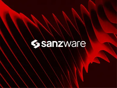 SanzWare - Tech Software Logo Design abstract logo branding design logo logo design minimalist logo s logo software logo tech logo