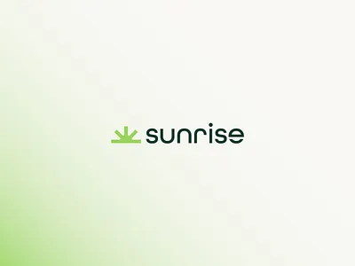 Sunrise - Matcha Logo Design abstract logo brand logo branding design logo logo design matcha logo minimalist logo sun logo sunrise logo