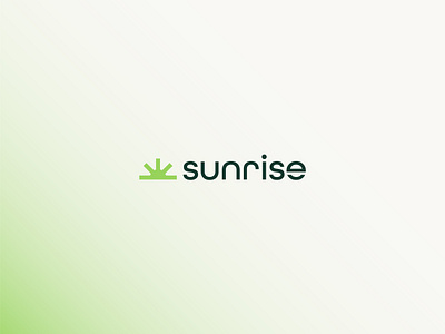Sunrise - Matcha Logo Design abstract logo brand logo branding design logo logo design matcha logo minimalist logo sun logo sunrise logo