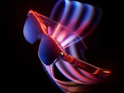 Viture Luma PRO XR glasses render by Milkinside 3d animation ar best brand branding buy c4d device glasses hardware light motion graphics nvidia octane redshift render viture vr xr