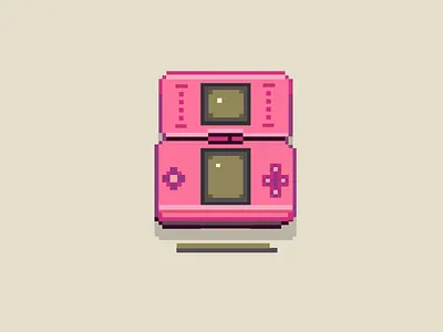 nintendo ds cute nintendo kawaii nintendo nintendo console nintendo ds nintendo ds pixel art pink nintendo ds pixel art nintendo ds