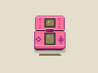 nintendo ds cute nintendo kawaii nintendo nintendo console nintendo ds nintendo ds pixel art pink nintendo ds pixel art nintendo ds