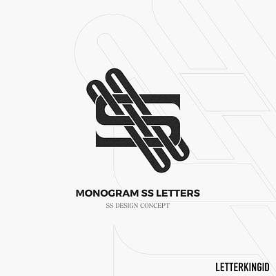 Monogram SS Letters 3d animation branding design graphic design icon illustration logo motion graphics ui ux vector