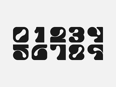 Font | Fluid font graphic design vector