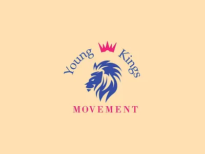 "Young Kings " Logo branding graphic design logo motion graphics