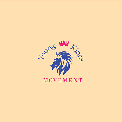 "Young Kings " Logo branding graphic design logo motion graphics