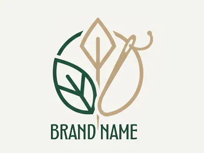 Sustainable Clothing Fashion Brand Logo Design branding design graphic design illustration logo vector