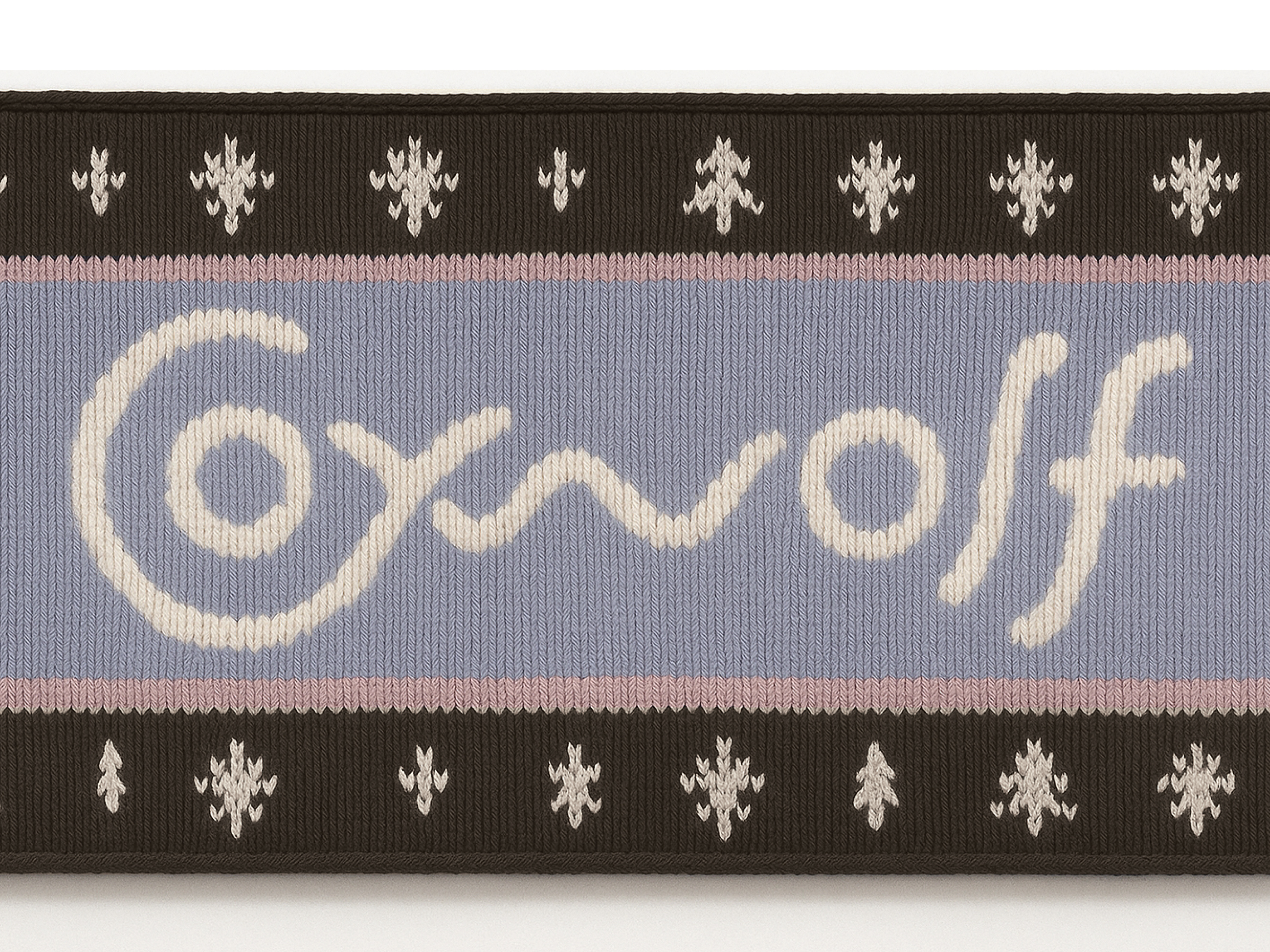 Coywolf - Crochet Logotype Design branding clothing design coywolf creative crochet graphic design identity illustration knit lettering logo logo design logo designer logos logotype pattern design signature typography winter