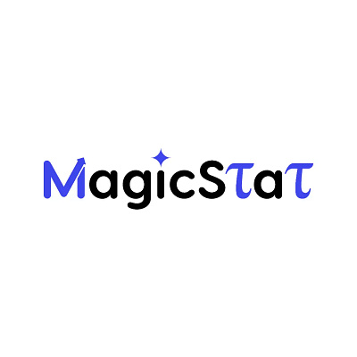 MagicStat branding creativity design graphic design graphics graphics designer illustration illustrator logo logo design logo designer magic statistics typography vector
