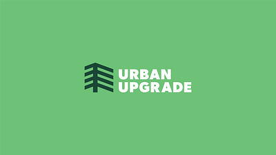 Urban Upgrade Logo Design brand design branding building logo graphic design logo design tree logo