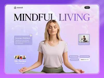 Yoga & Wellness Landing Page design focotik healthcare healthcare landing page healthcare website hero section hero section design landing page landing page design landing page ui ui ui design ui ux design uiux website design website ui wellness yoga yoga landing page yoga website