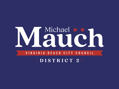 Michael Mauch for City Council brand identity branding design identity identity design logo