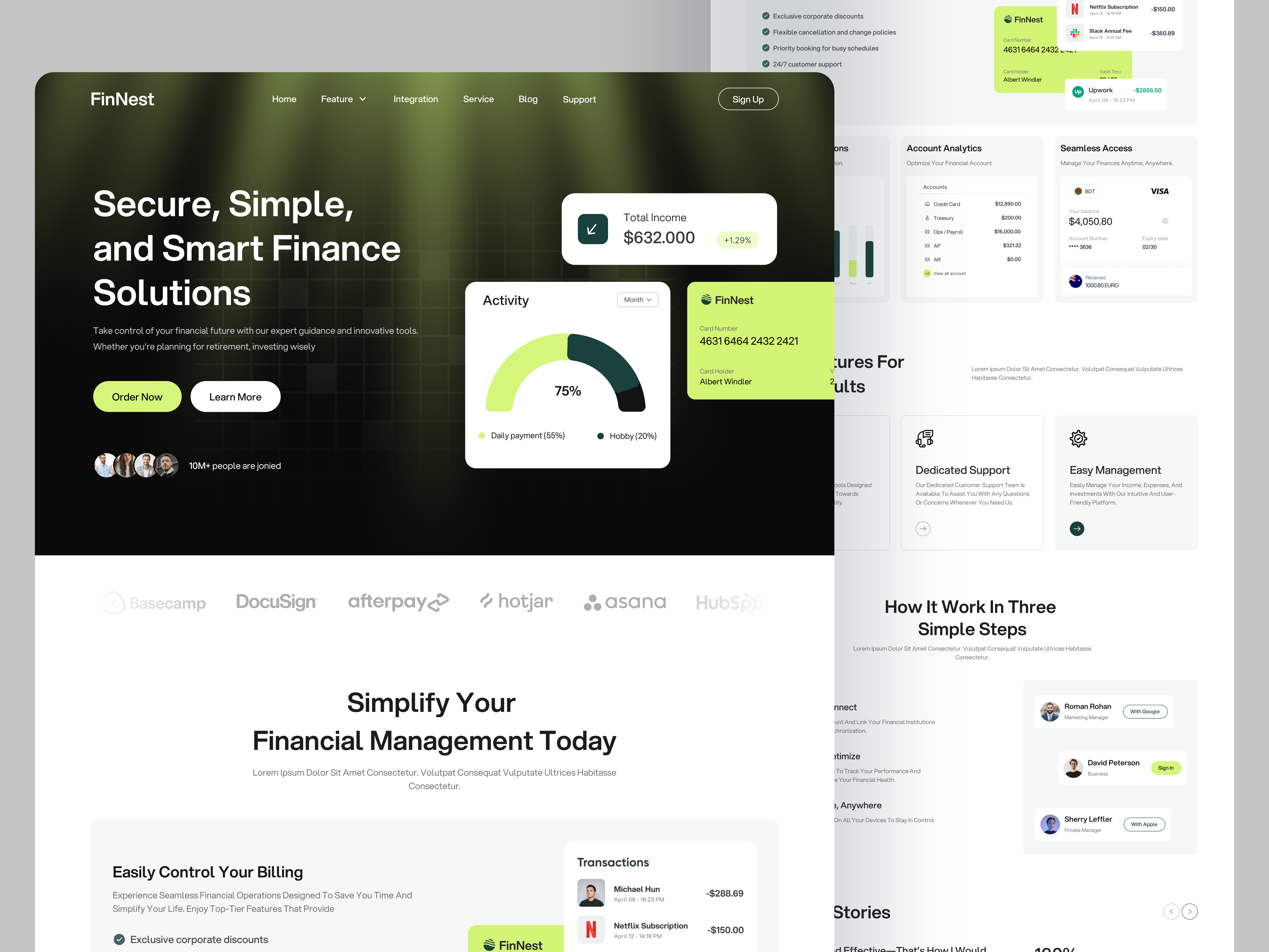 Example of Website Design