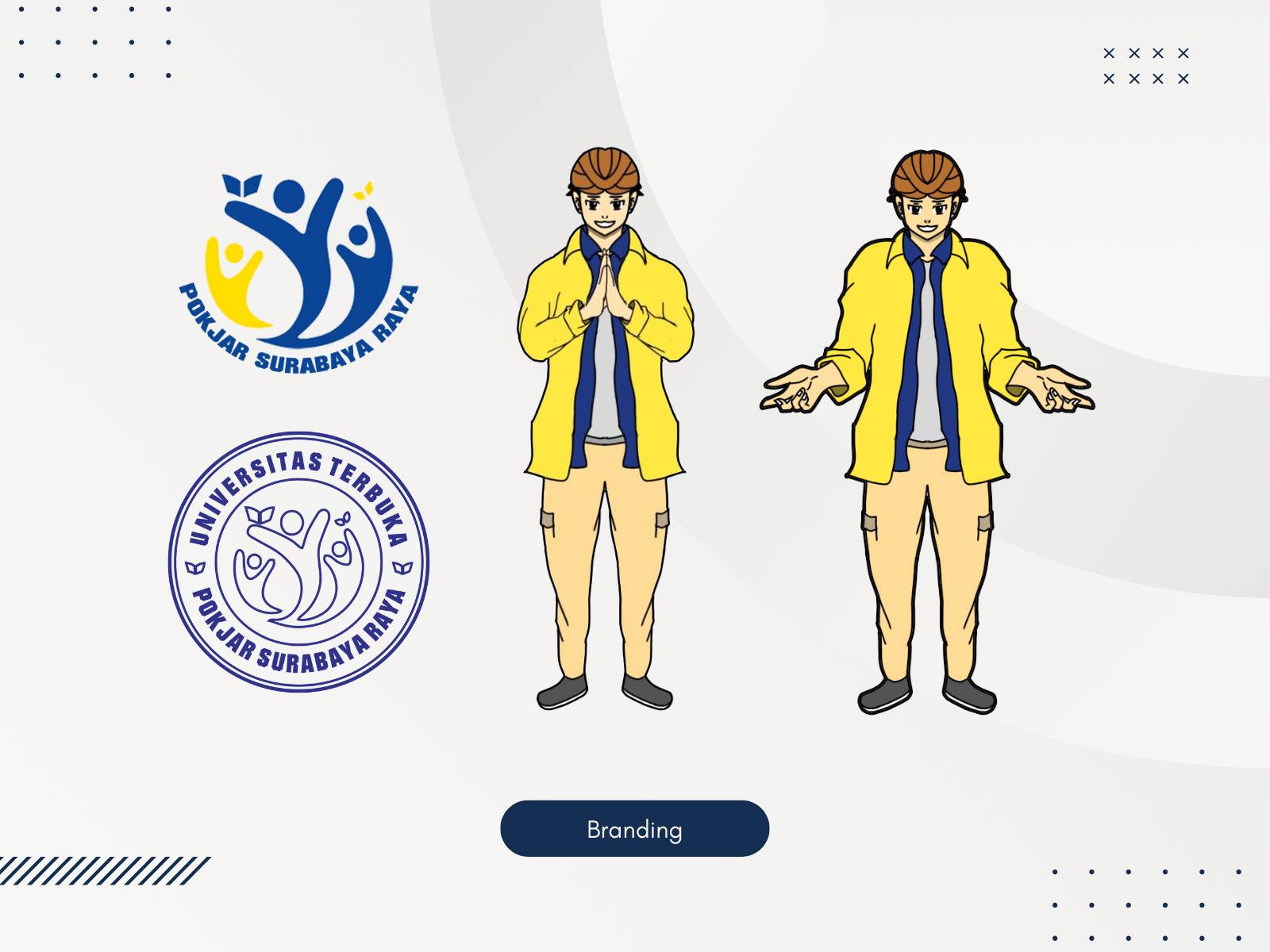 Branding - Pokjar Surabaya Raya branding design graphic design illustration vector