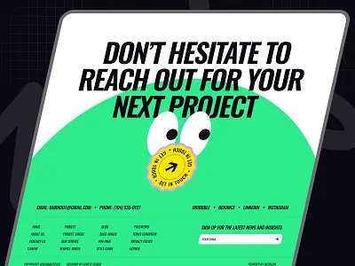 Creative CTA & Footer Design agency website call to action creative agency creative design cta section digital agency figma footer section graphic design homepage design illustration landing page landingpage ui ui ux design visual design web design web template web ui website design