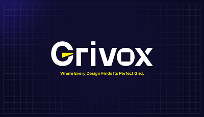 Grivox - Design Studio branding logo ui