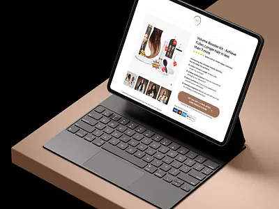 Cosmetics - Web design beauty body care branding clean cosmetics cosmetology ecommerce face care gammoh cosmetics trading co llc landing page makeup minimal modern natural online shop self care skin skincare uiux