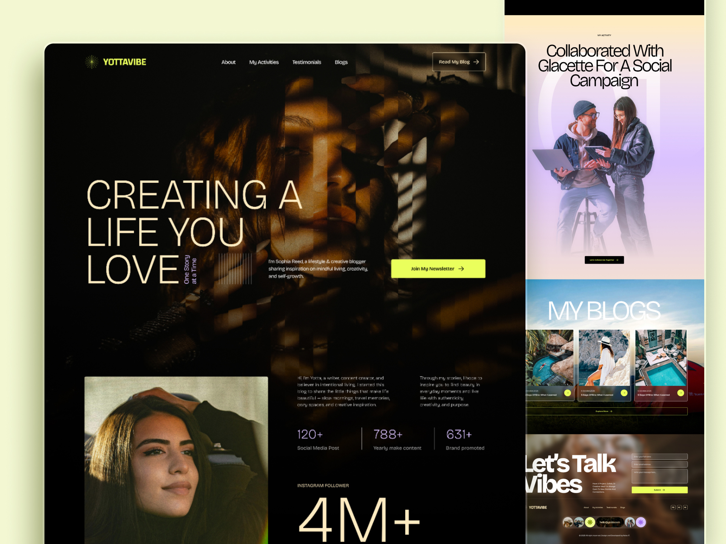 Example of Website Design For Growing Brands